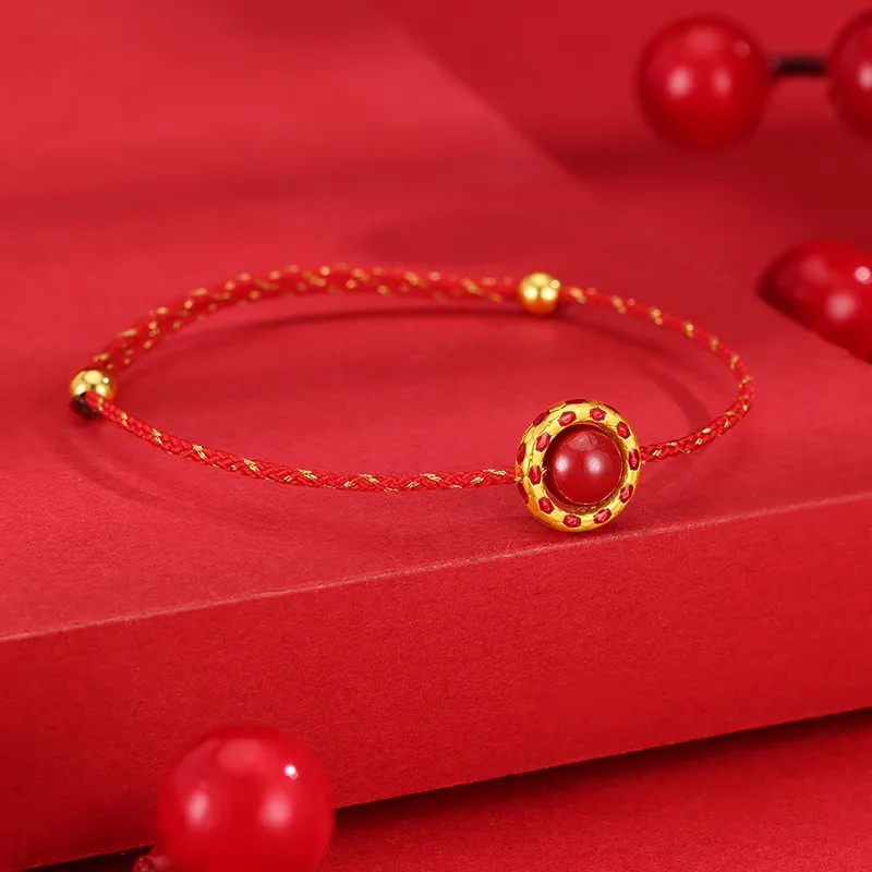 CHOW KING SANG Alloy Bracelets Unisex-2