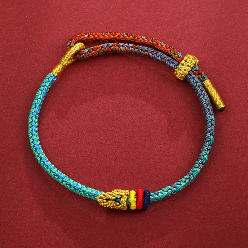 CHOW KING SANG Fabric Bracelets Unisex-3