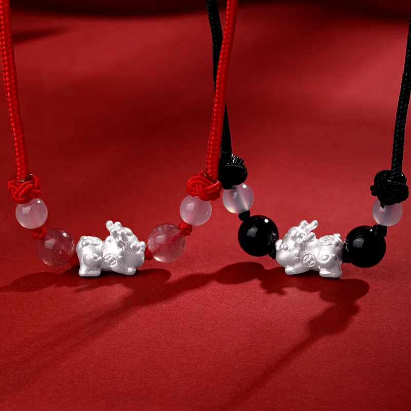 CHOW KING SANG S999 Fine Silver Necklaces Unisex-8