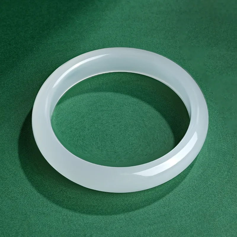 CHOW KING SANG Chalcedony Jade Bangles Women's-2