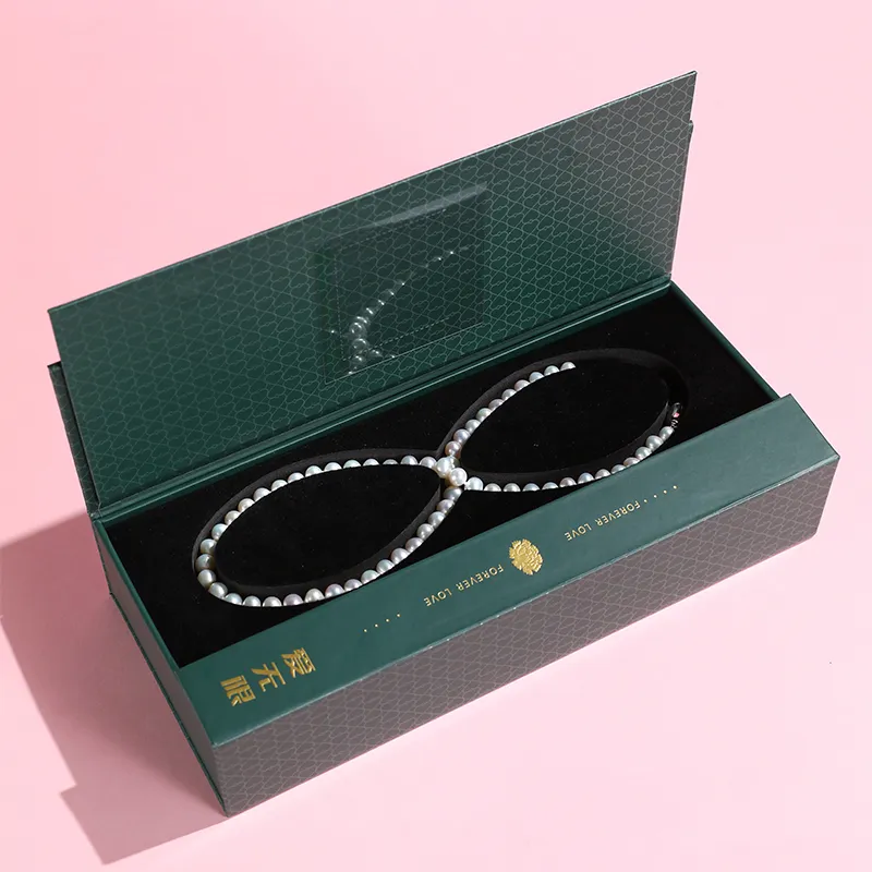 CHOW KING SANG Freshwater Shell Pearl Necklaces Unisex-4