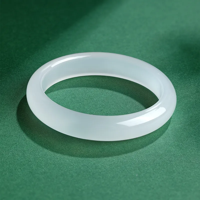 CHOW KING SANG Chalcedony Jade Bangles Women's-4