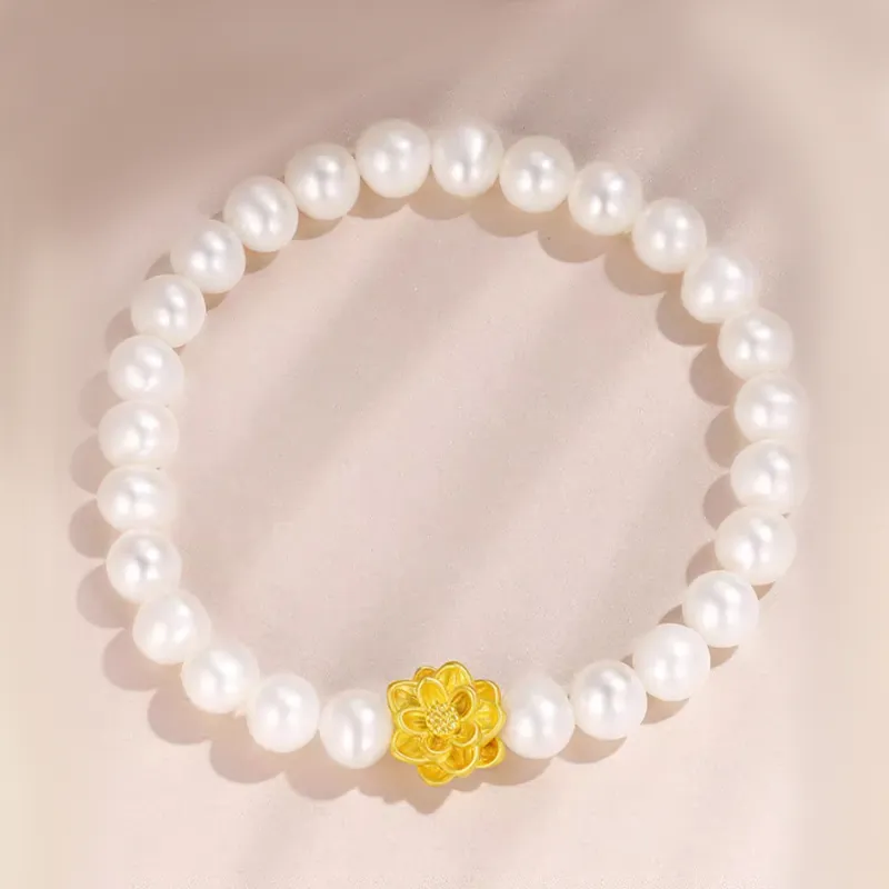 CHOW KING SANG Freshwater Pearl Bracelets Women's-1