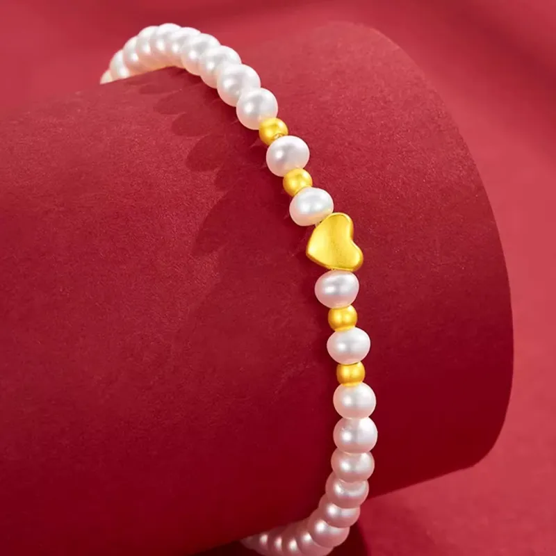 CHOW KING SANG Freshwater Pearl Bracelets Women's-5
