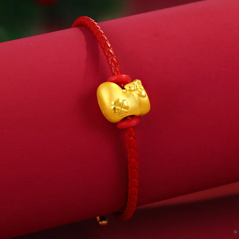 CHOW KING SANG Gold Bracelet Women's-3
