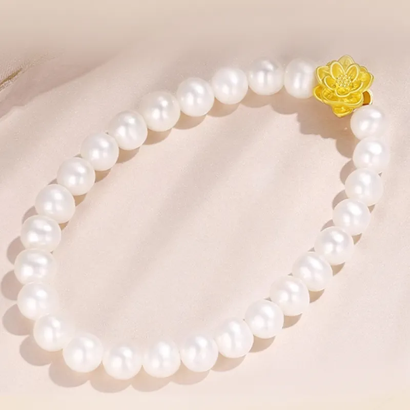 CHOW KING SANG Freshwater Pearl Bracelets Women's-2