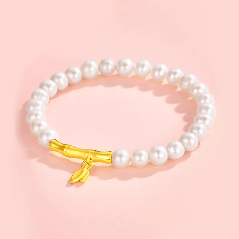 CHOW KING SANG Freshwater Pearl Bracelets Women's-2