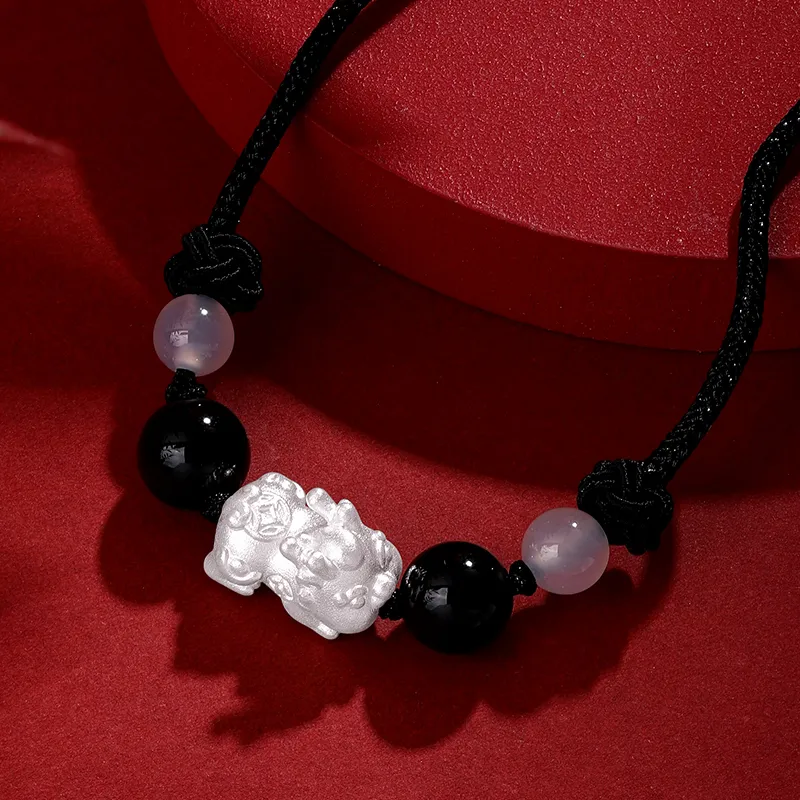 CHOW KING SANG S999 Fine Silver Necklaces Unisex-7