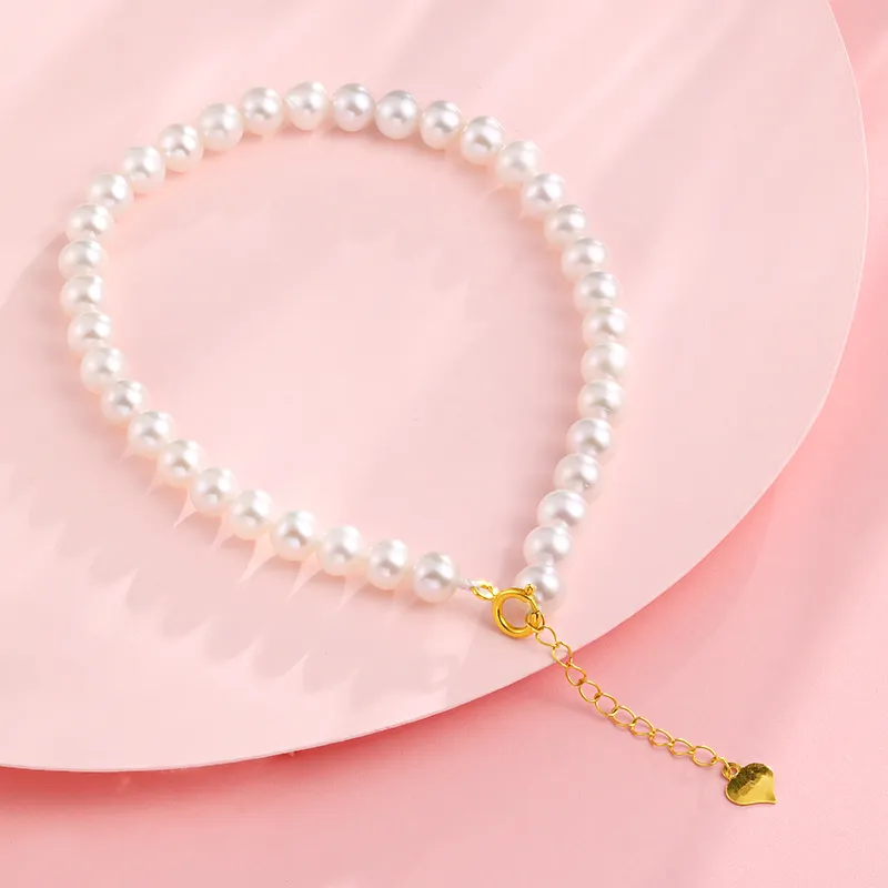 CHOW KING SANG Pearl Bracelets Women's-2