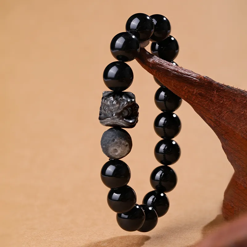 CHOW KING SANG Agate Jade Bracelets Unisex-3