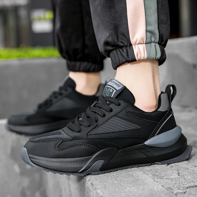 Huanwei HUANWEI Cushioning Anti-Slip Wear-Resistant Breathability Low-Top Casual Shoes Men's-6