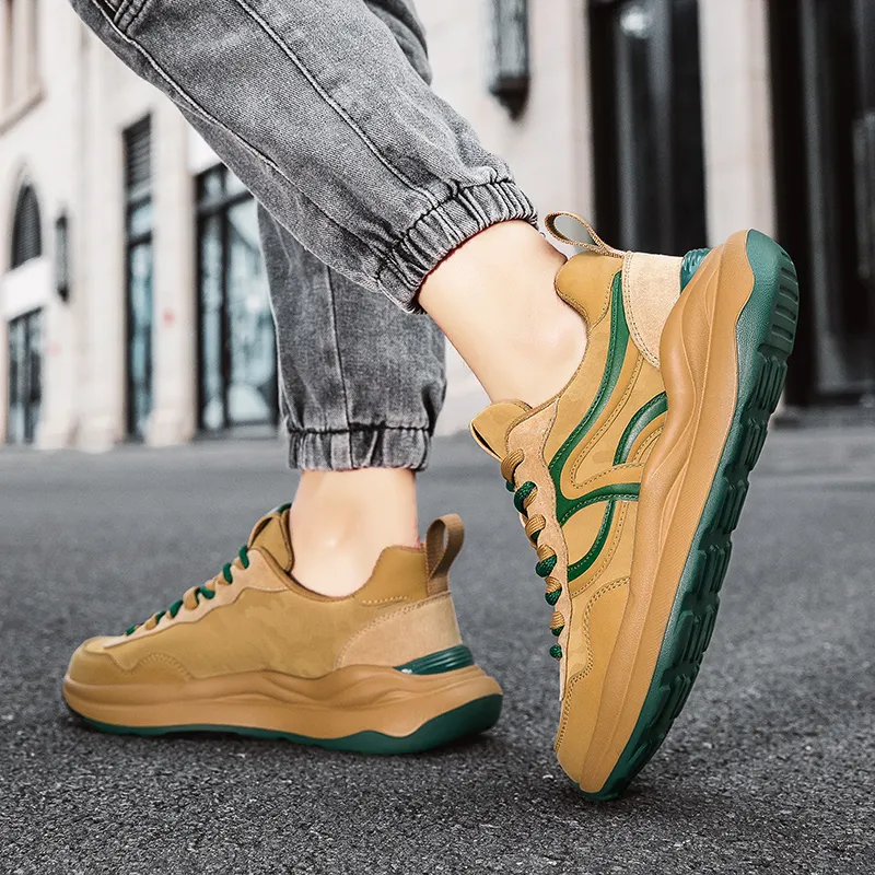Huanwei Cushioning Anti-Slip And Wear-Resistant Low-Top Casual Shoes Men's-6