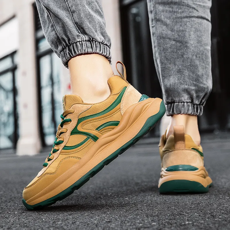 Huanwei Cushioning Anti-Slip And Wear-Resistant Low-Top Casual Shoes Men's-7