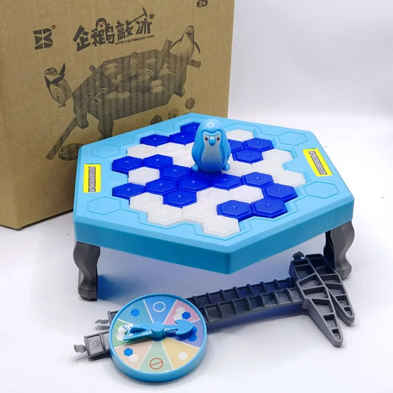 Gollum Large Size Penguin Ice Breaking, Battle Ice Breaking Penguin, Educational Hammering Toy Board Games-1