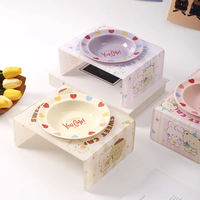 Mengchong Cat And Dog Bowls & Slow Feeder Bowls-1