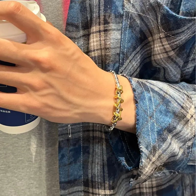 FAIRWHALE Titanium Steel Bracelets Unisex-1