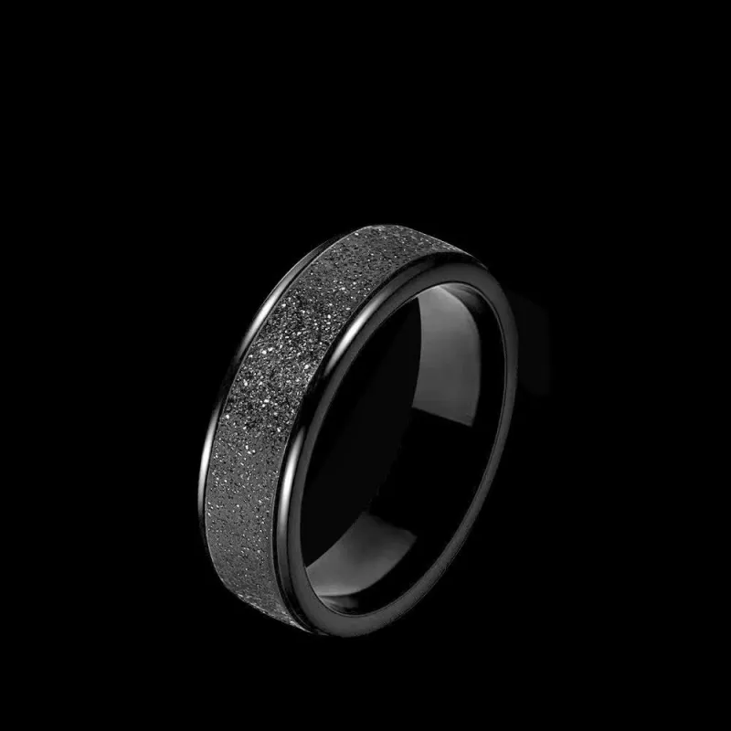 FAIRWHALE Titanium Steel Rings Unisex-4