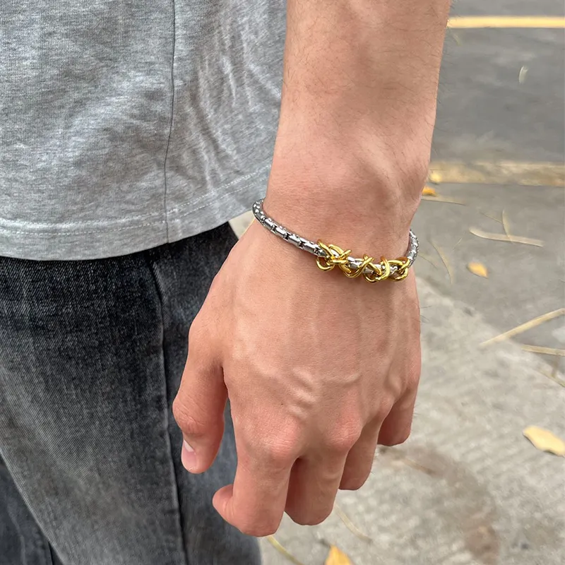 FAIRWHALE Titanium Steel Bracelets Unisex-3