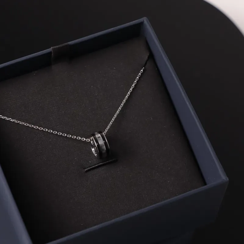 FAIRWHALE Titanium Steel Necklaces Unisex-5