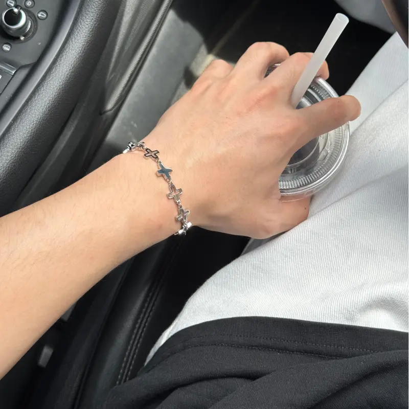 FAIRWHALE Titanium Steel Bracelets Unisex-5