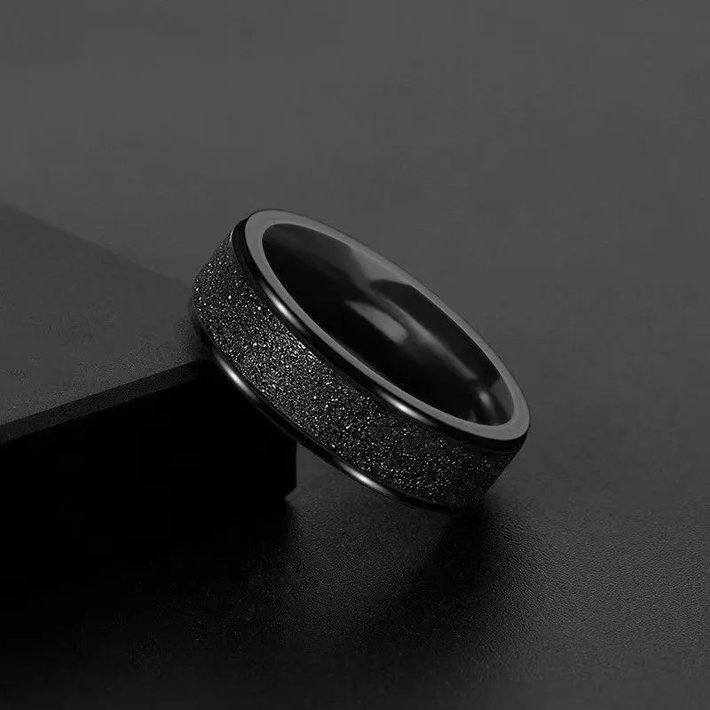 FAIRWHALE Titanium Steel Rings Unisex-3