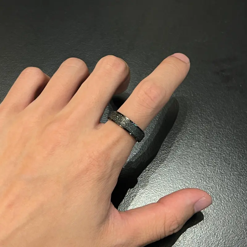 FAIRWHALE Titanium Steel Rings Unisex-6