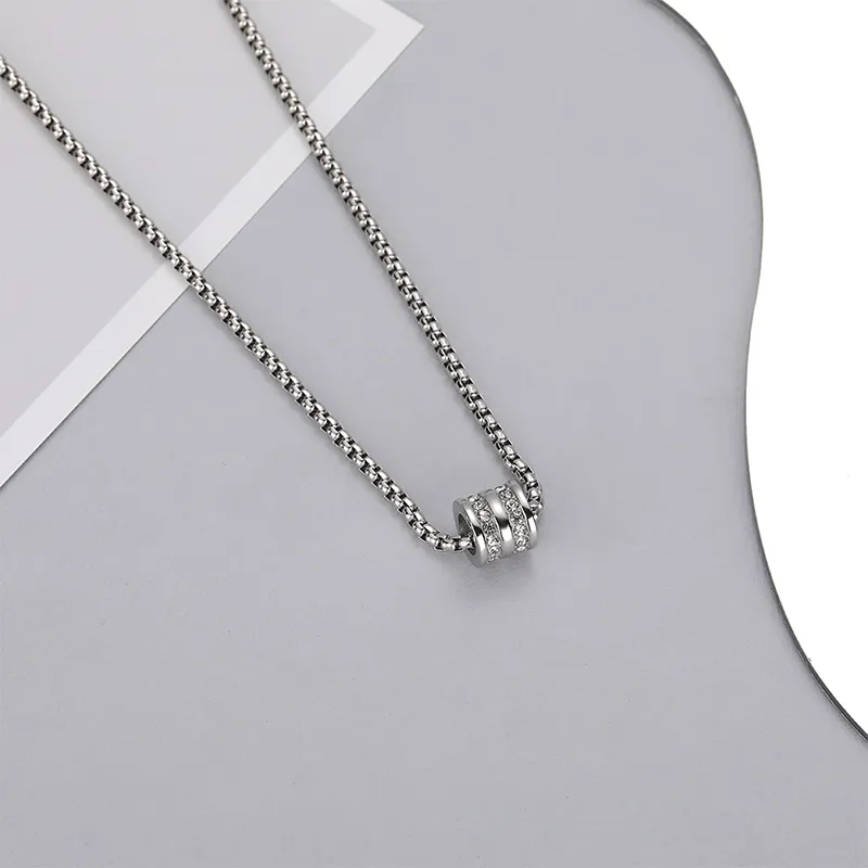 FAIRWHALE Titanium Steel Necklaces Unisex-4