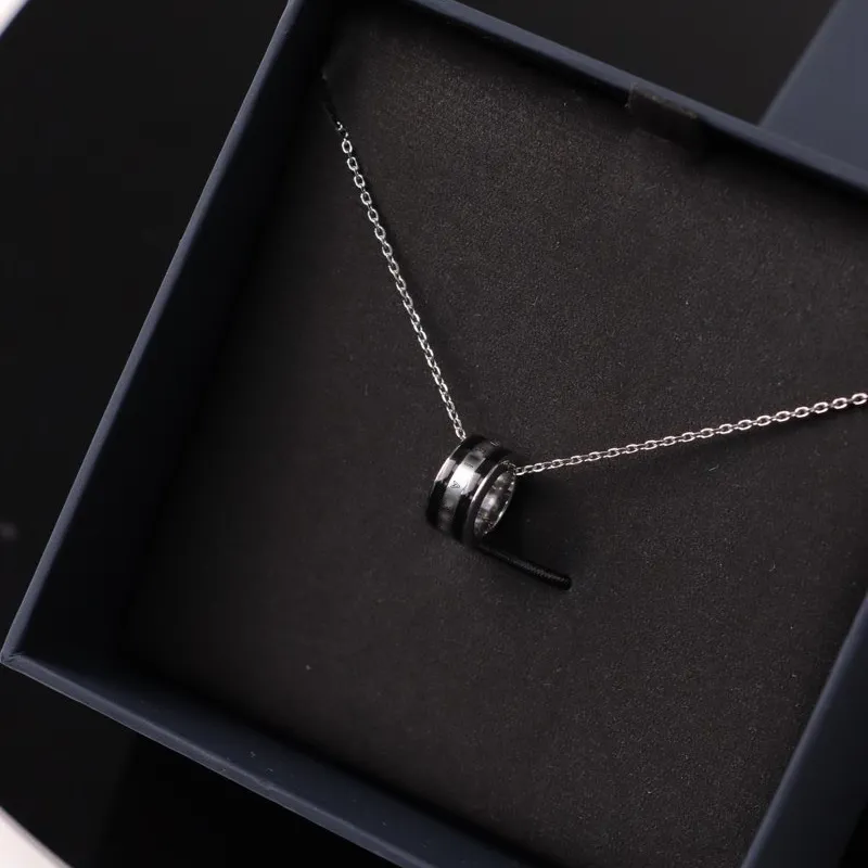 FAIRWHALE Titanium Steel Necklaces Unisex-4