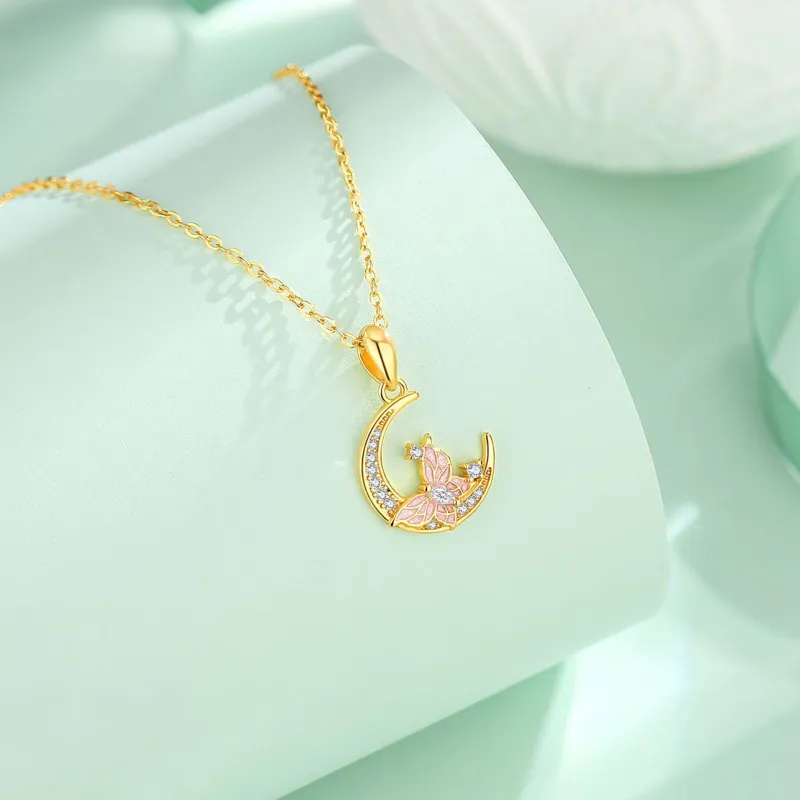 FAIRWHALE S925 Silver Necklaces Women's-4