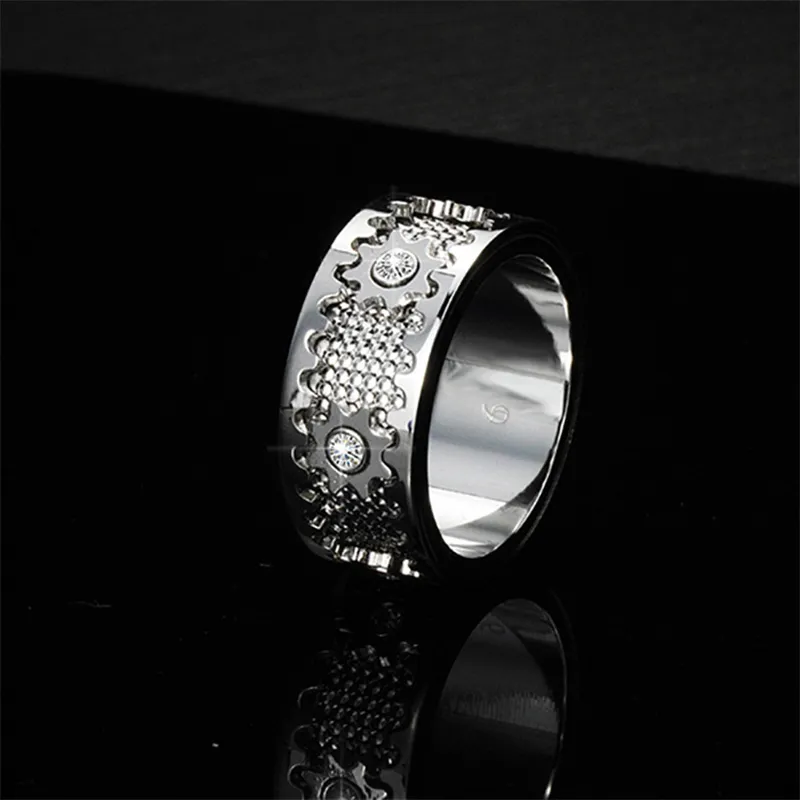 FAIRWHALE Titanium Steel Rings Unisex-1