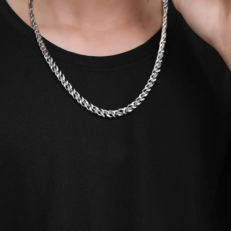 FAIRWHALE Titanium Steel Necklaces Unisex-1