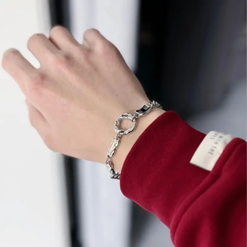 FAIRWHALE Titanium Steel Bracelets Unisex-5