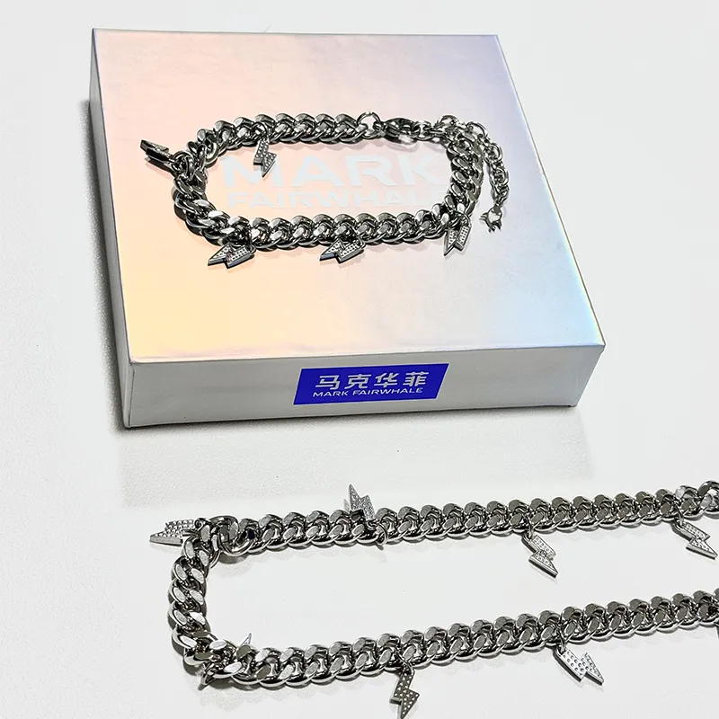 FAIRWHALE Titanium Steel Bracelets Unisex-4