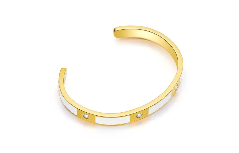 FAIRWHALE Stainless Steel Bangles Women's-2
