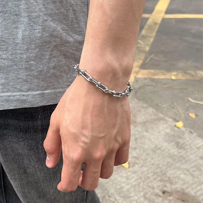 FAIRWHALE Titanium Steel Bracelets Unisex-3