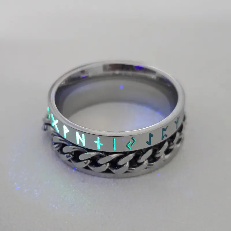 FAIRWHALE Titanium Steel Rings Unisex-2