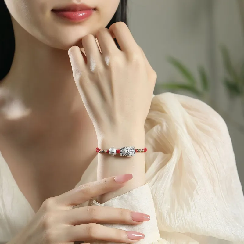 FAIRWHALE 999 Fine Silver Bracelets Unisex-4