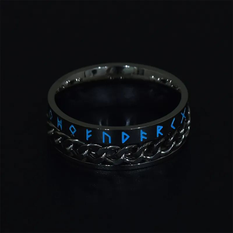 FAIRWHALE Titanium Steel Rings Unisex-6