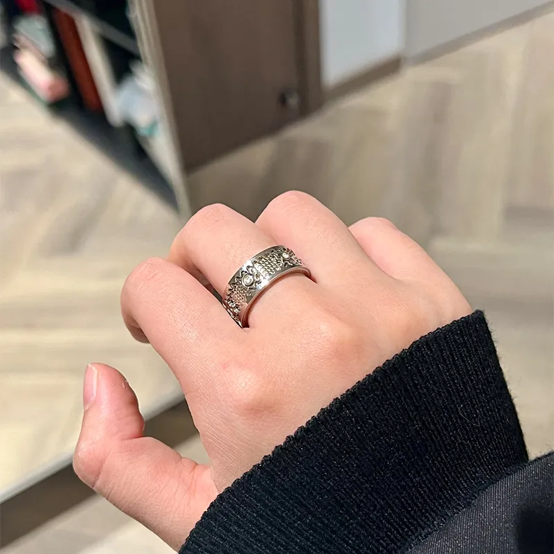 FAIRWHALE Titanium Steel Rings Unisex-3