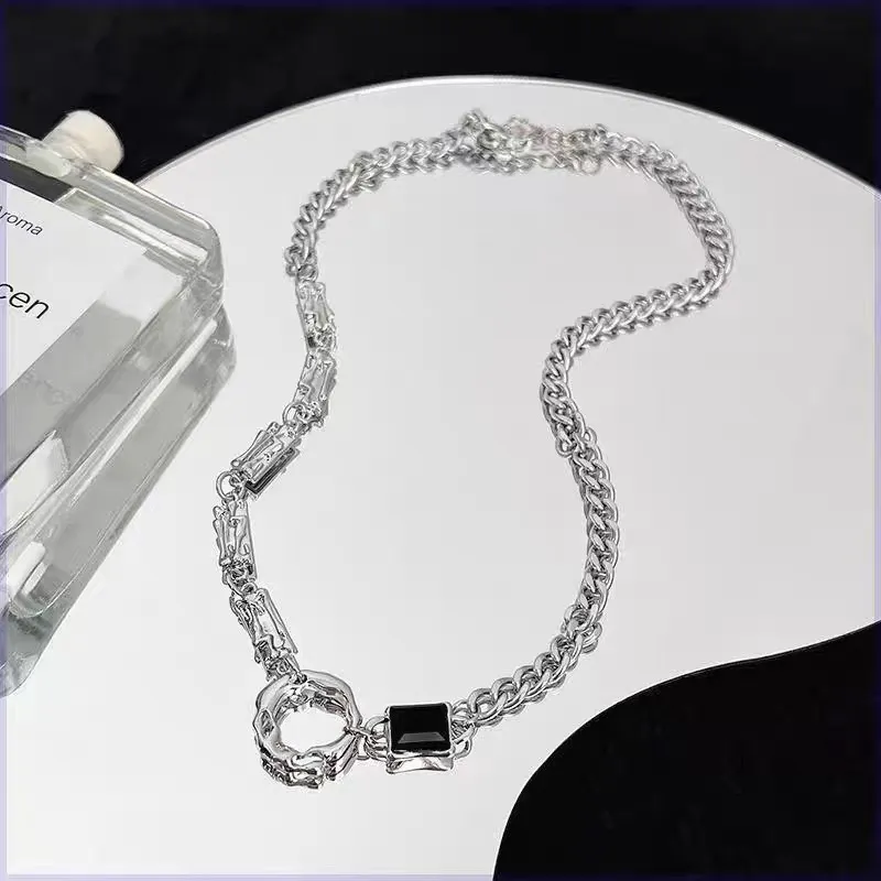 FAIRWHALE Titanium Steel Necklaces Unisex-2