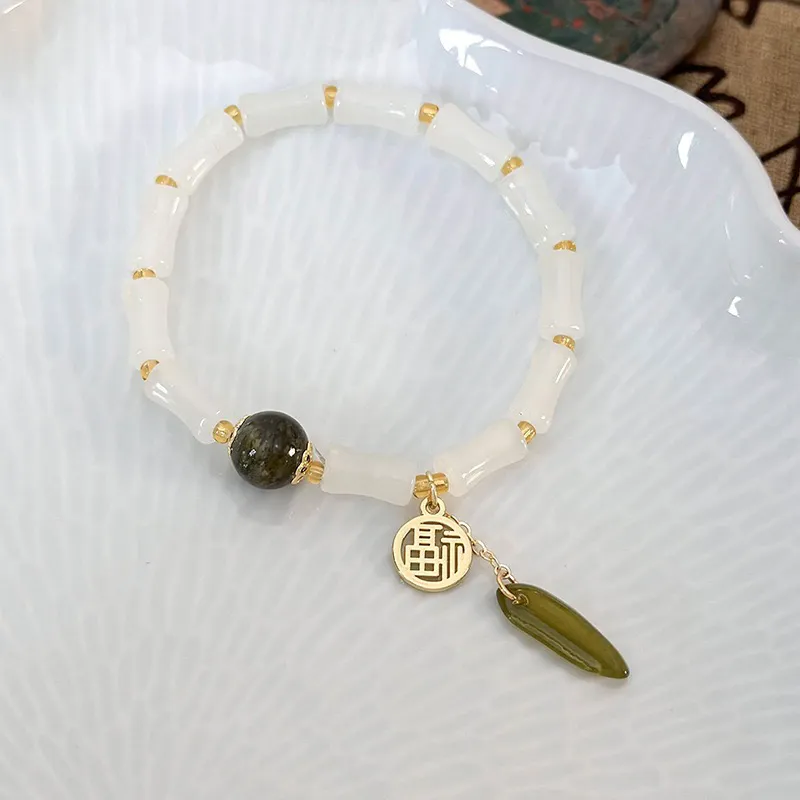 FAIRWHALE Glass Cat Eye Bracelets Women's-1
