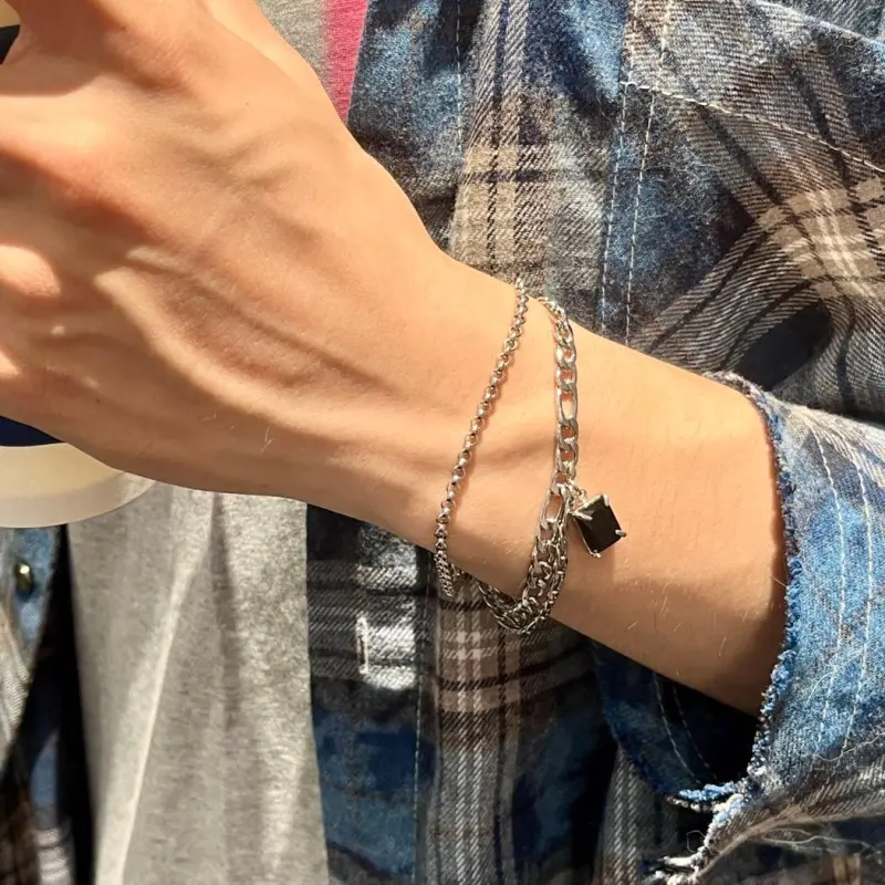 FAIRWHALE Titanium Steel Bracelets Unisex-3