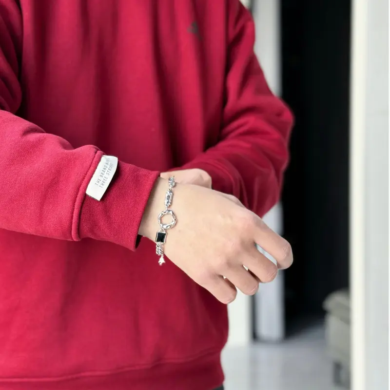 FAIRWHALE Titanium Steel Bracelets Unisex-4