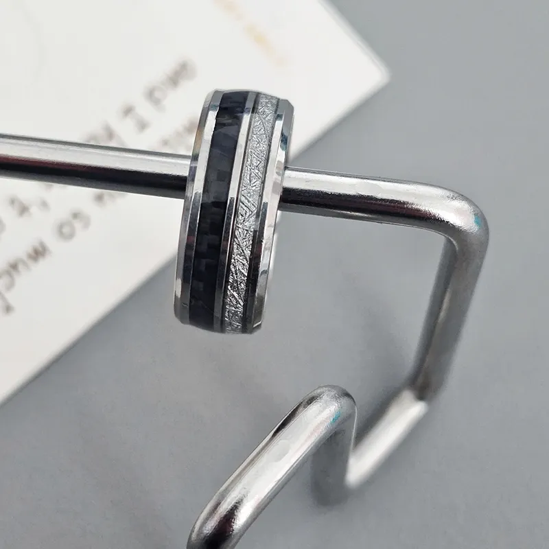 FAIRWHALE Titanium Steel Rings Unisex-3
