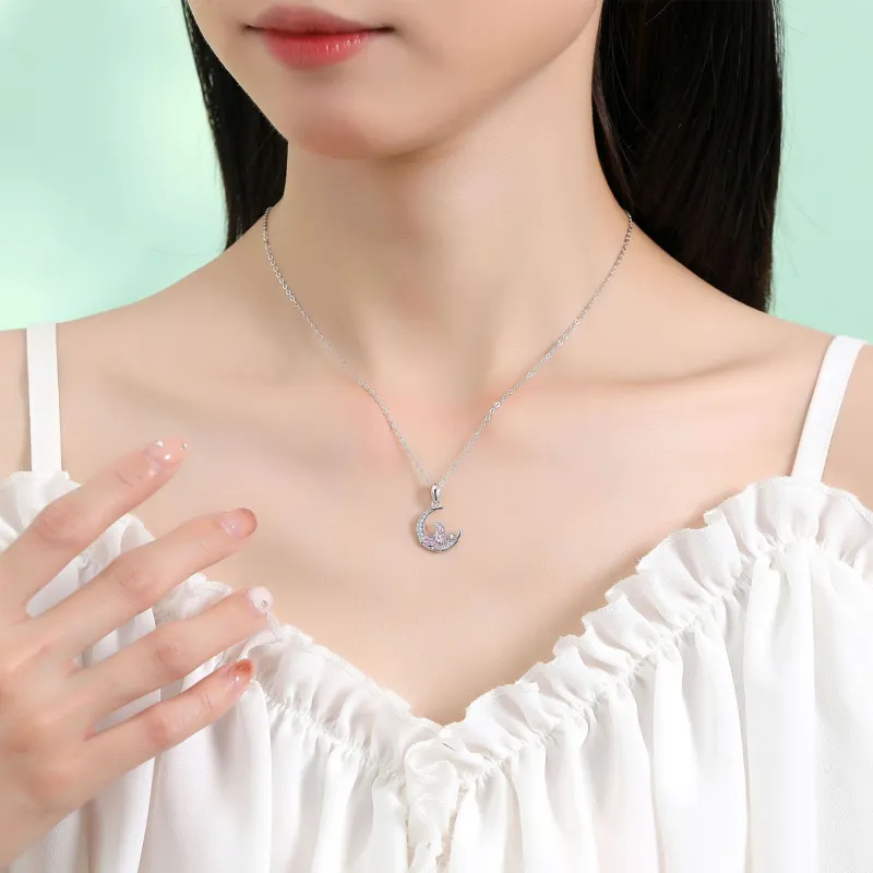 FAIRWHALE S925 Silver Necklaces Women's-2