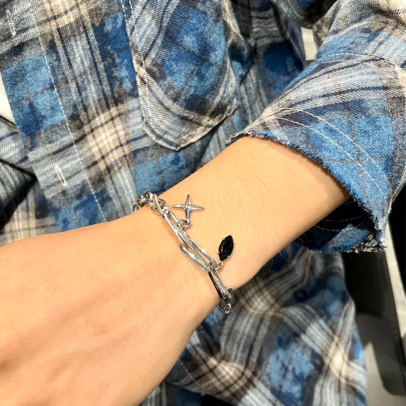 FAIRWHALE Titanium Steel Bracelets Unisex-2