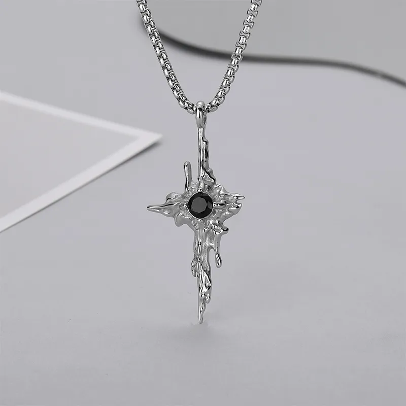 FAIRWHALE Titanium Steel Necklaces Unisex-6