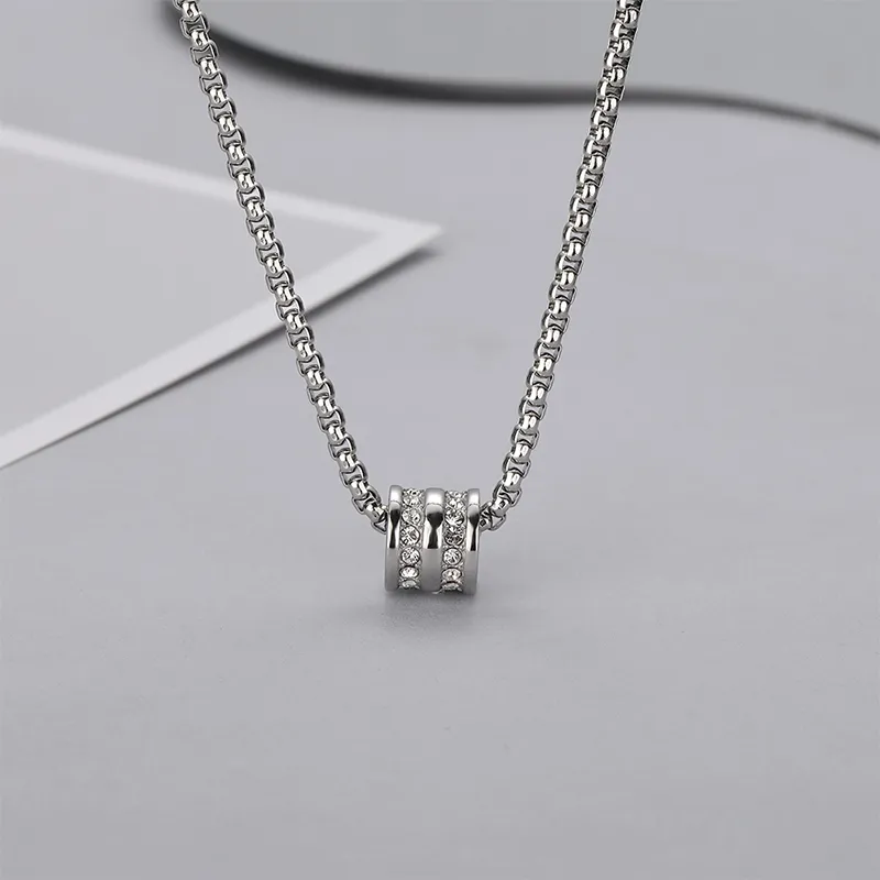 FAIRWHALE Titanium Steel Necklaces Unisex-6