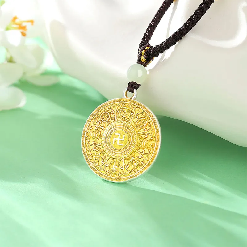 Seven Seven Silver Jewelry S999 Fine Silver Sterling Silver Necklaces Unisex-2