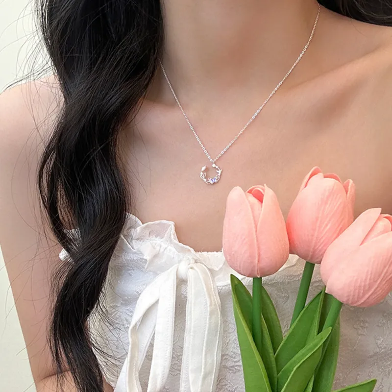 Seven Seven Silver Jewelry S999 Fine Silver Necklaces Women's-4
